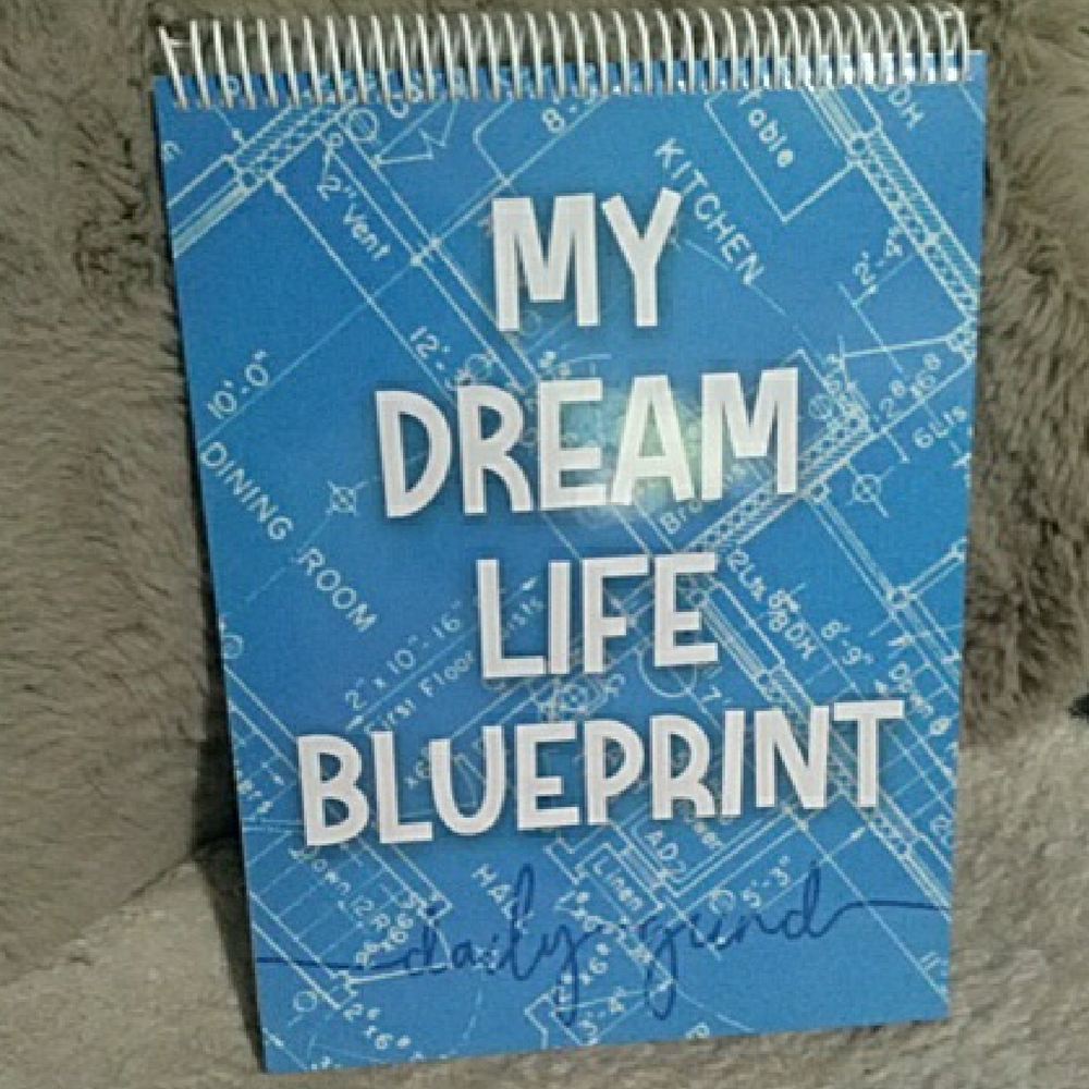 My Dream Life Blueprint by Angie Bellemare with Spiral Binding